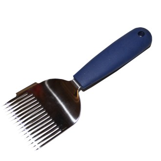 Stainless steel uncapping fork, 16 needles